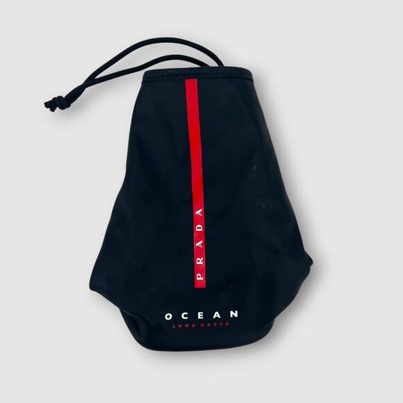 Prada Beauty Luna Rossa Ocean Drawstring Pouch Bag - Picture 1 of 7